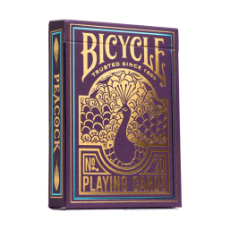 Playing Cards  Bicycle - Purple Peacock
